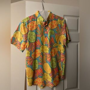 Chubbies Neon Pineapple Shirt
